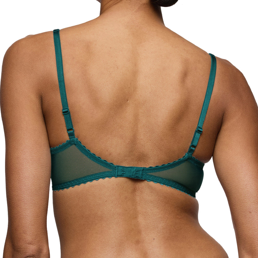 Marie Jo Jane Peacock Half Padded Balcony Bra Back