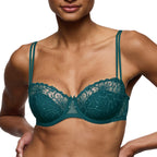 Marie Jo Jane Peacock Half Padded Balcony Bra Front