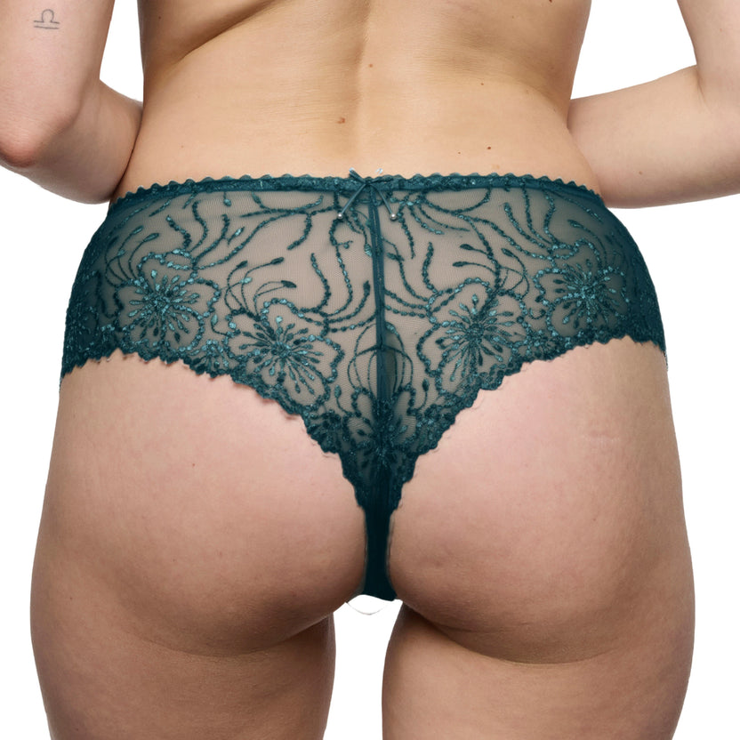 Marie Jo Jane Peacock Luxury Thong Back