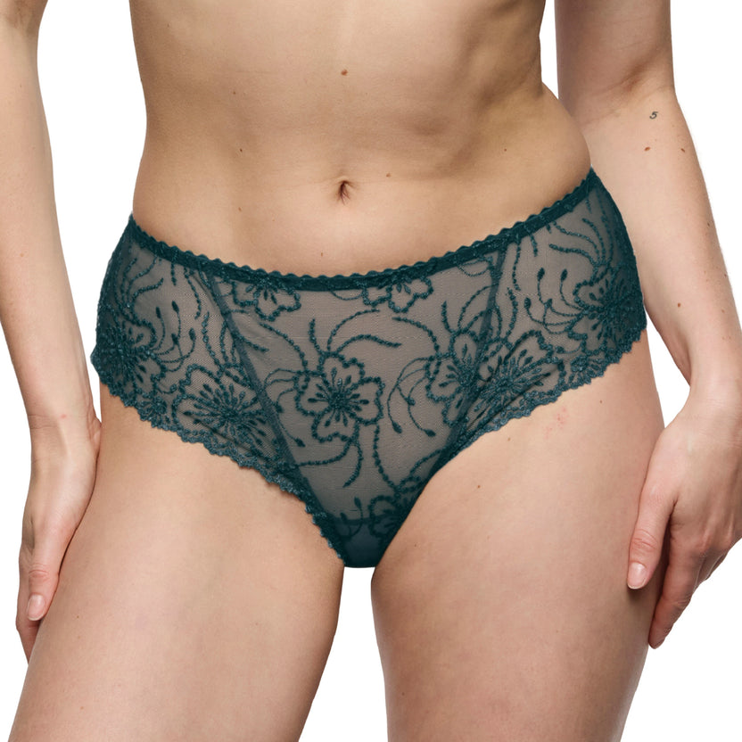 Marie Jo Jane Peacock Luxury Thong Front