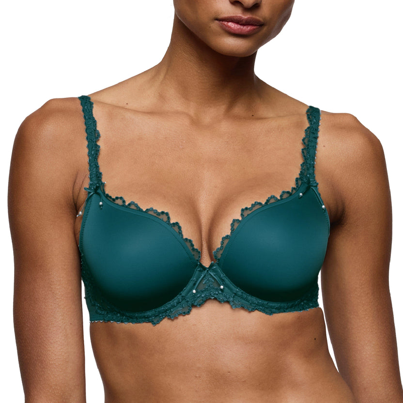 Marie Jo Jane Peacock T-shirt Bra Front