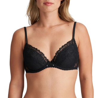 Marie Jo Jane Black Push Up Bra Front