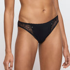 Marie Jo Jane Black Rio Briefs Front