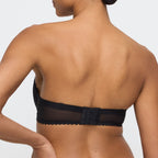 Marie Jo Jane Black Strapless Bra Back