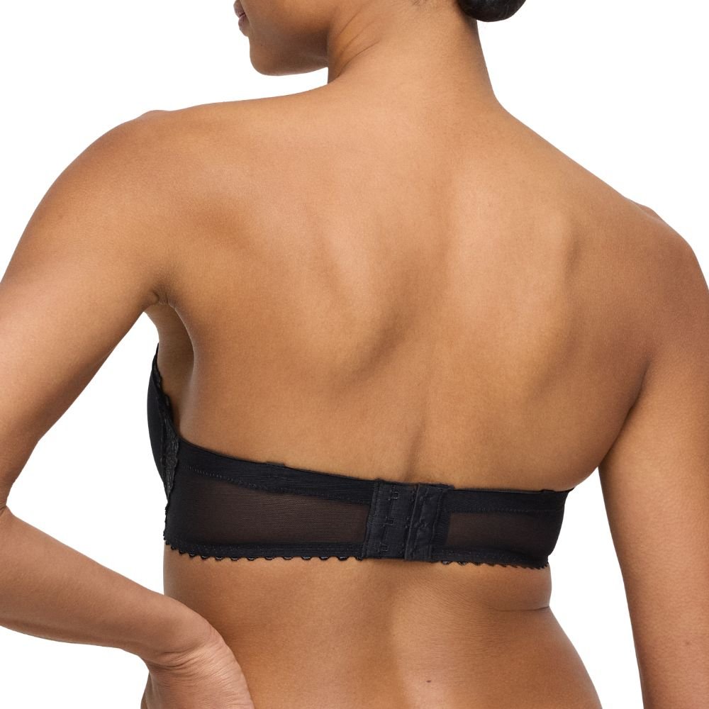 Marie Jo Jane Black Strapless Bra Back