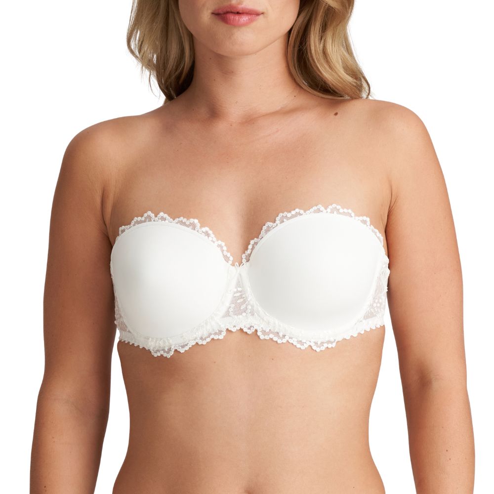 Marie Jo Jane Ivory Strapless Bra Front