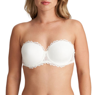 Marie Jo Jane Ivory Strapless Bra Front