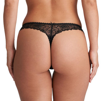 Marie Jo Jane Black Thong Back