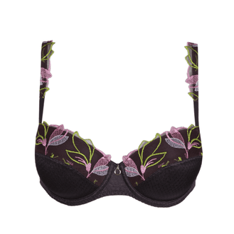 Marie Jo Loish Purple Balcony Bra AME