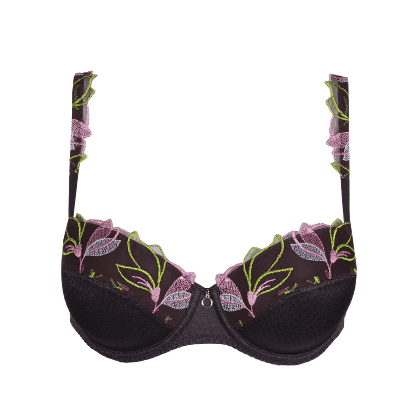 Marie Jo Loish Purple Balcony Bra AME