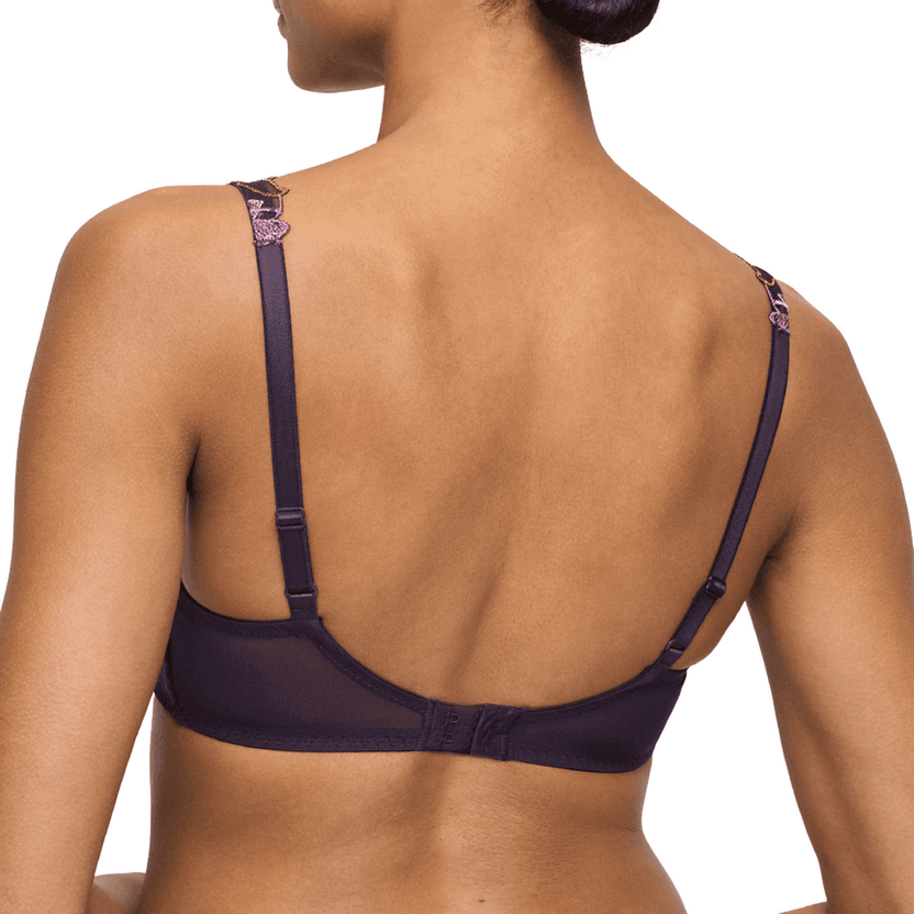Marie Jo Loish Purple Full Cup Bra AME Back