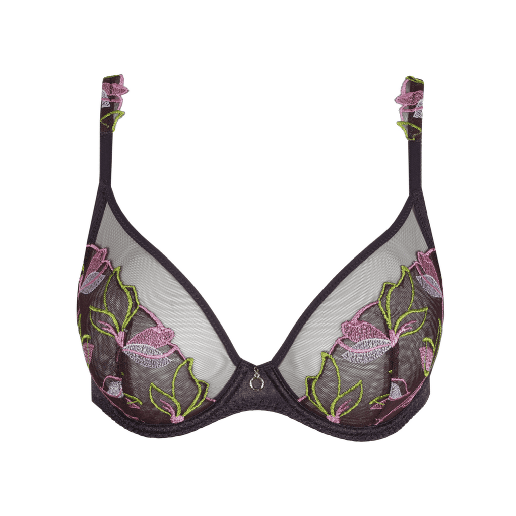 Marie Jo Loish Purple Plunge Bra AME