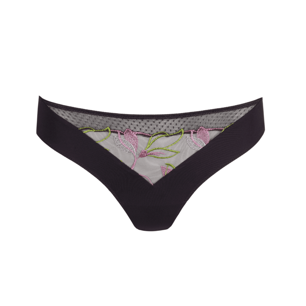 Marie Jo Loish Purple Rio Briefs AME 