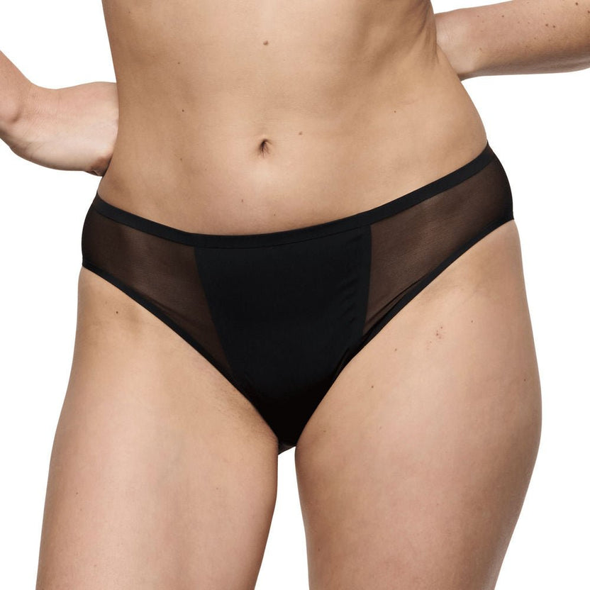 Marie Jo Louie Black Rio Brief Front