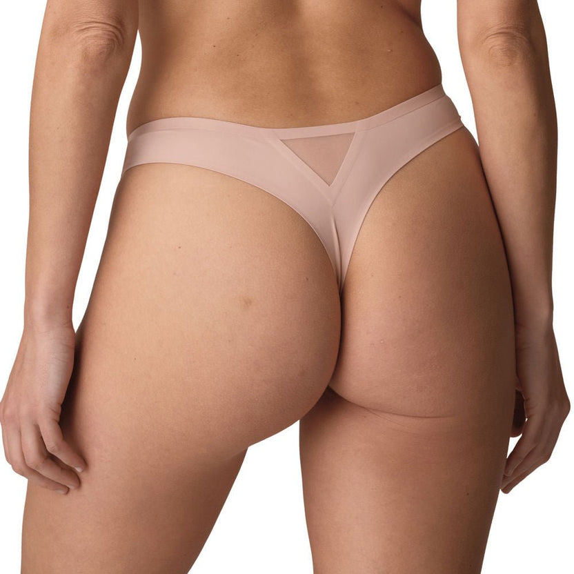 Marie Jo Louie Powder Rose Thong Back