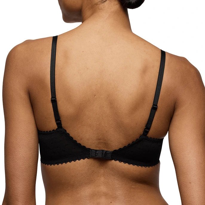 Marie Jo Noova Black Balcony Bra Back