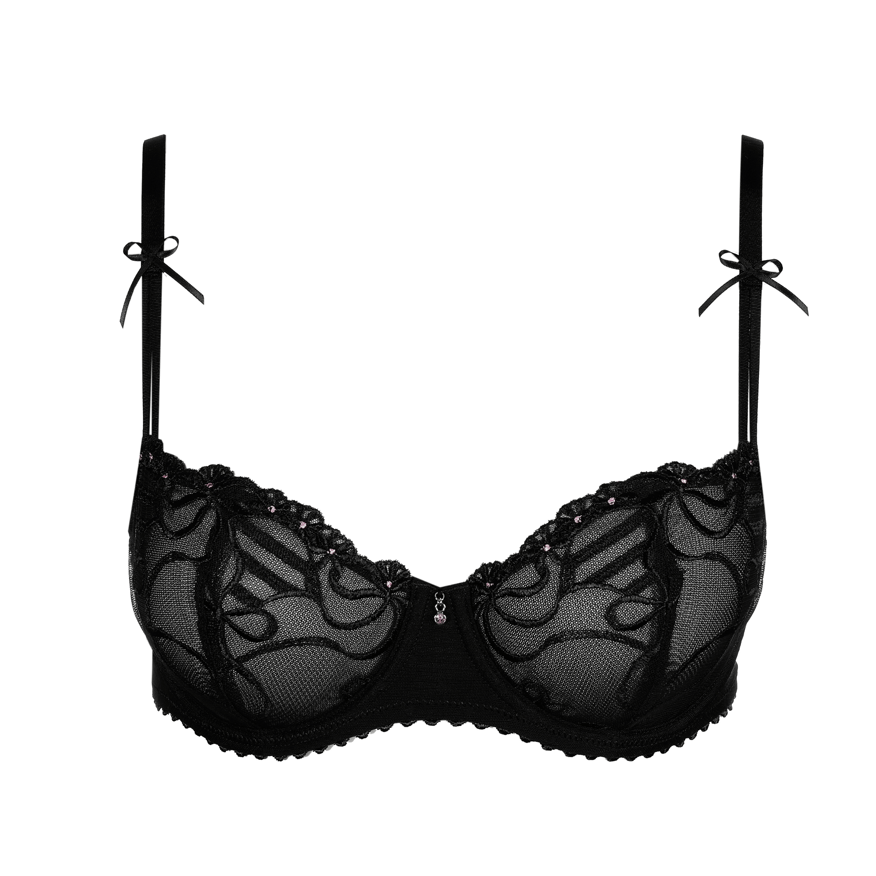Marie Jo Noova Black Balcony Bra