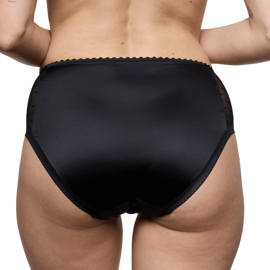 Marie Jo Noova Black Full Briefs Back