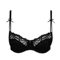 Marie Jo Noova Black Half Padded Balcony Bra