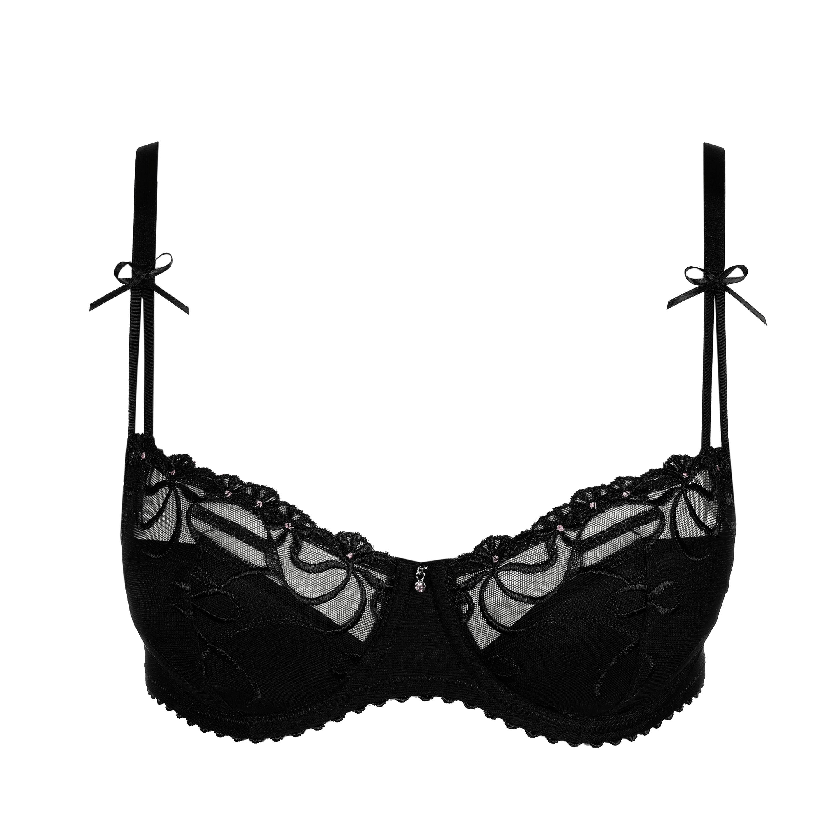 Marie Jo Noova Black Half Padded Balcony Bra