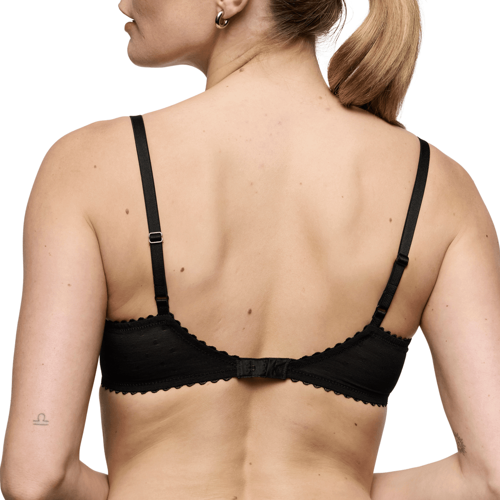 Marie Jo Noova Black Half Padded Balcony Bra Back