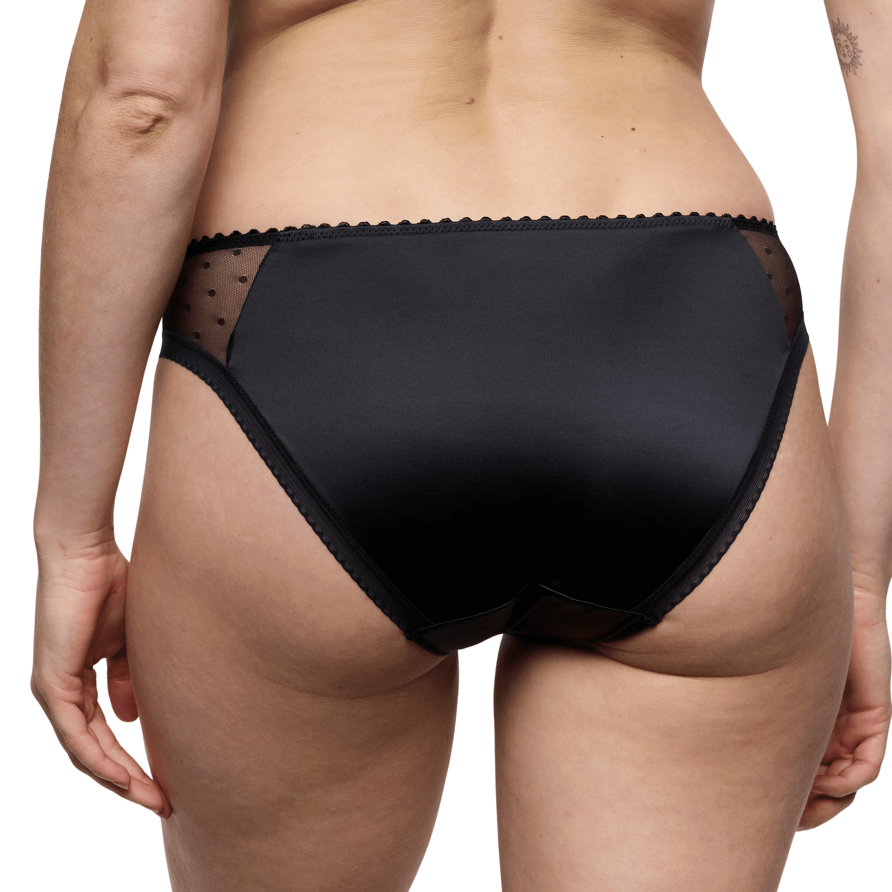 Marie Jo Noova Black Rio Briefs Back