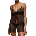Marie Jo Noova Black Babydoll Front