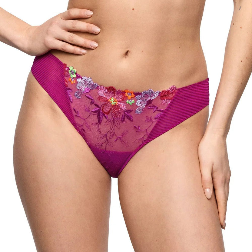 Marie Jo Odilly Wild Rose Rio Briefs Front