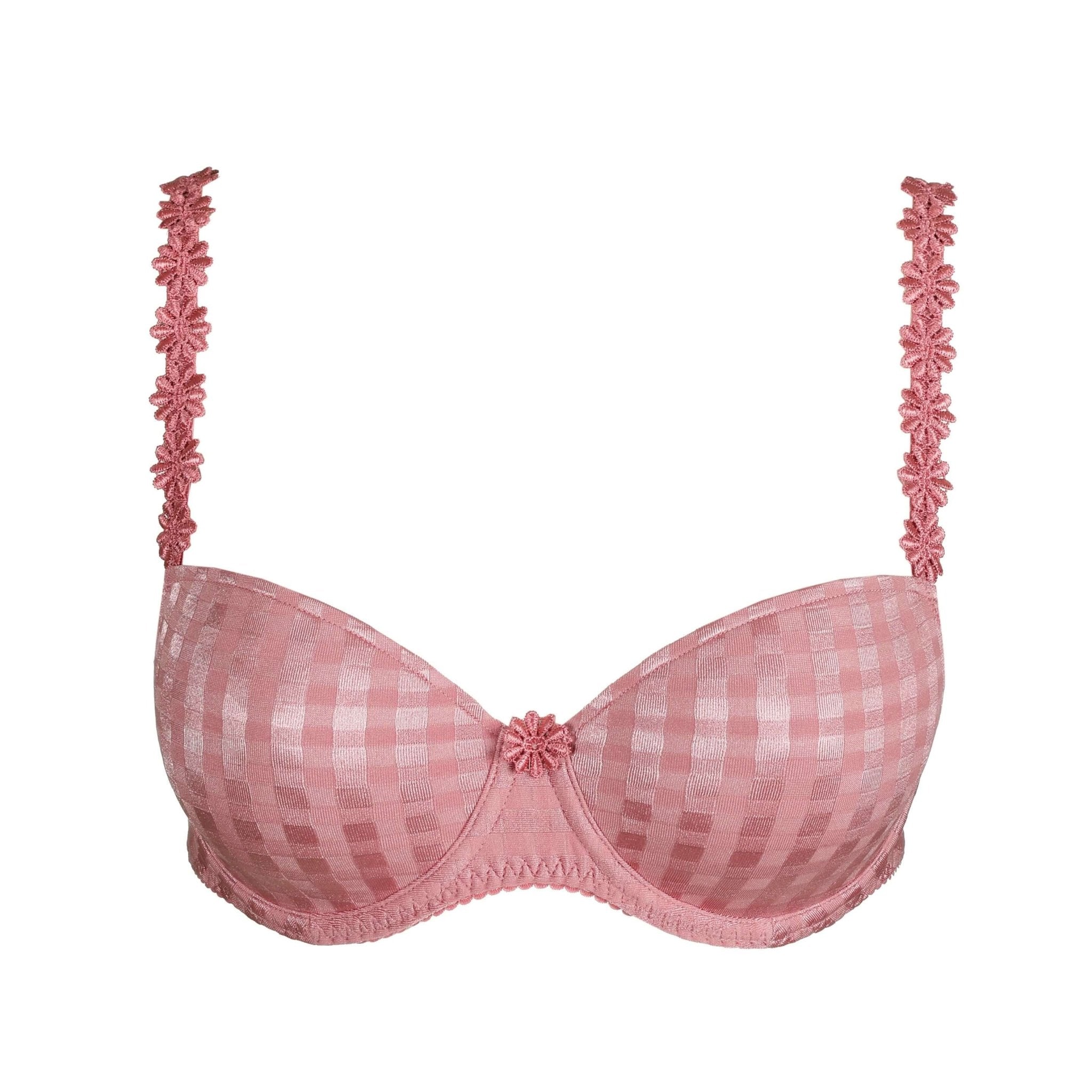 Marie Jo Padded Pink Balcony Bra