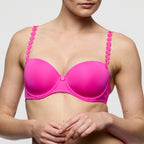 Marie Jo Tom Pink Balcony Bra Front