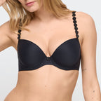 Marie Jo Tom  Charcoal T-Shirt Bra Front
