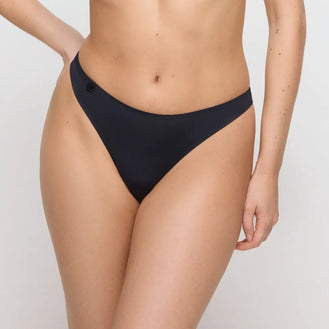 Marie Jo Tom Charcoal Thong Front