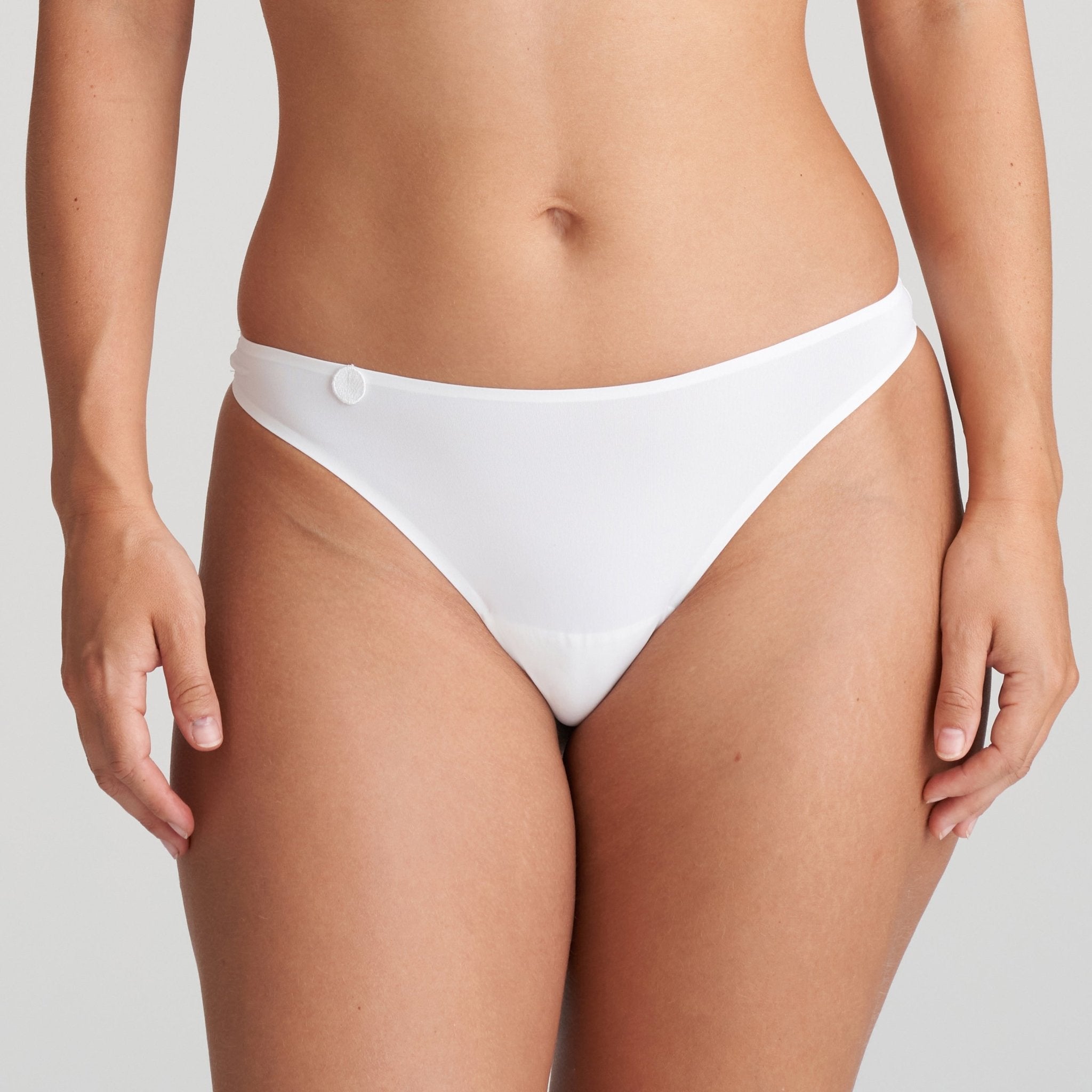 Marie Jo Tom White Thong Front