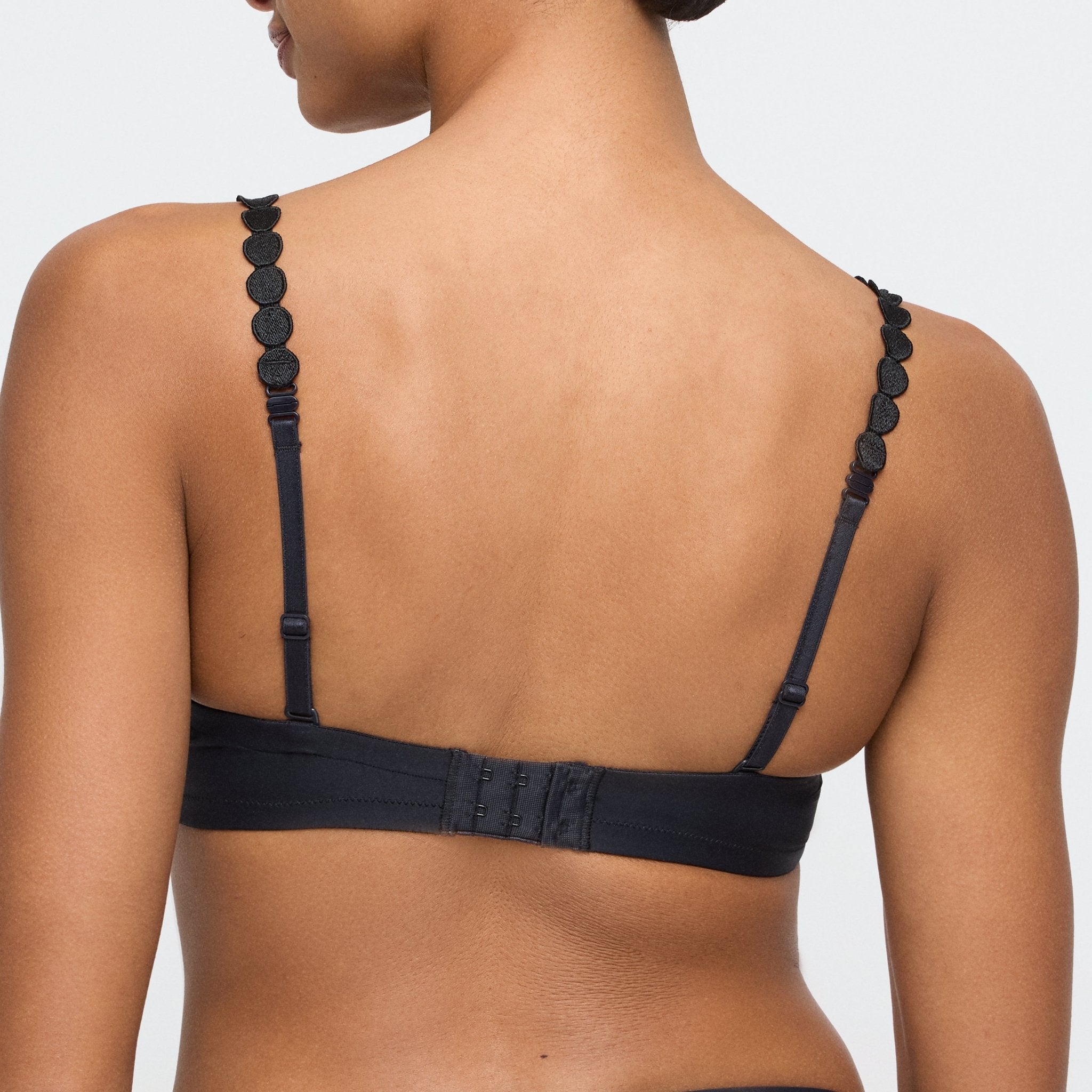 Marie Jo Tom Charcoal Wireless Bra Back