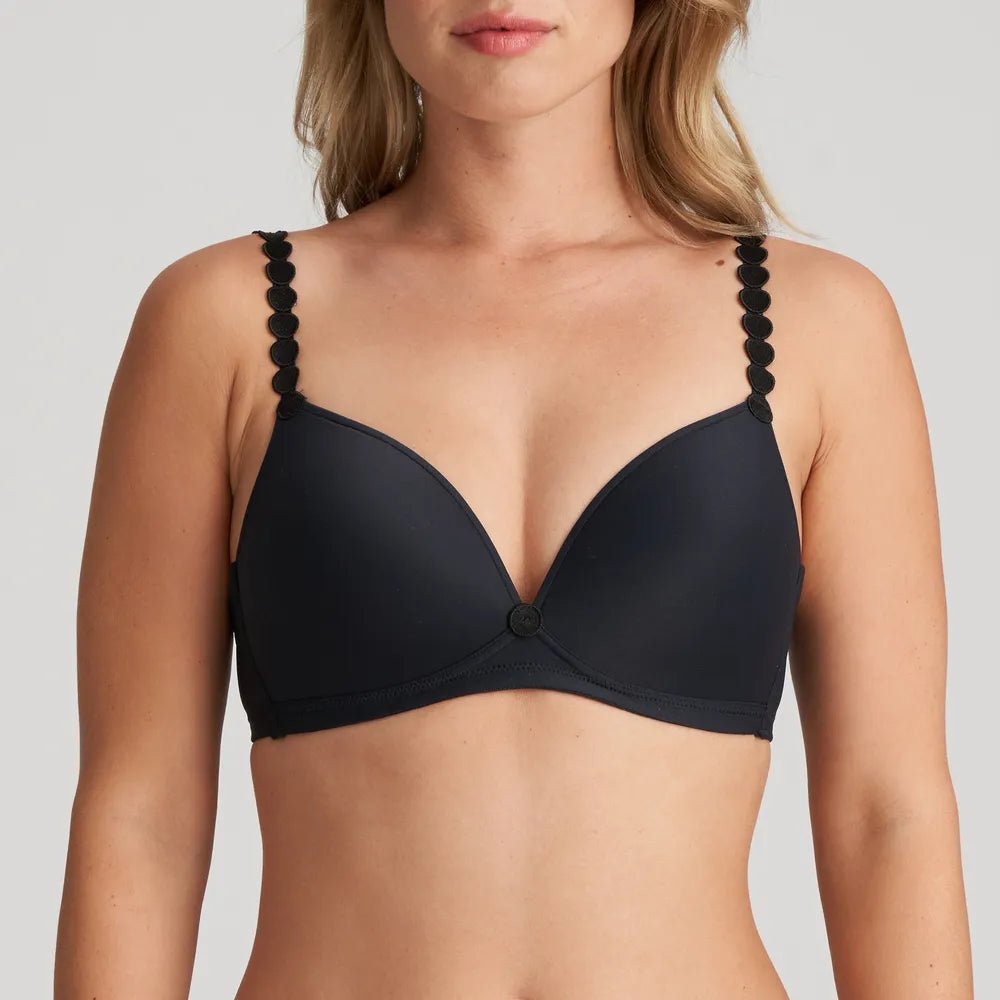 Marie Jo Tom Charcoal Wireless Bra Front