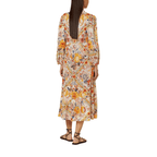Maryan Mehlhorn Exuberance Papaye Dress Back