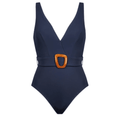 Maryan Mehlhorn Nomade Navy Blue Swimsuit