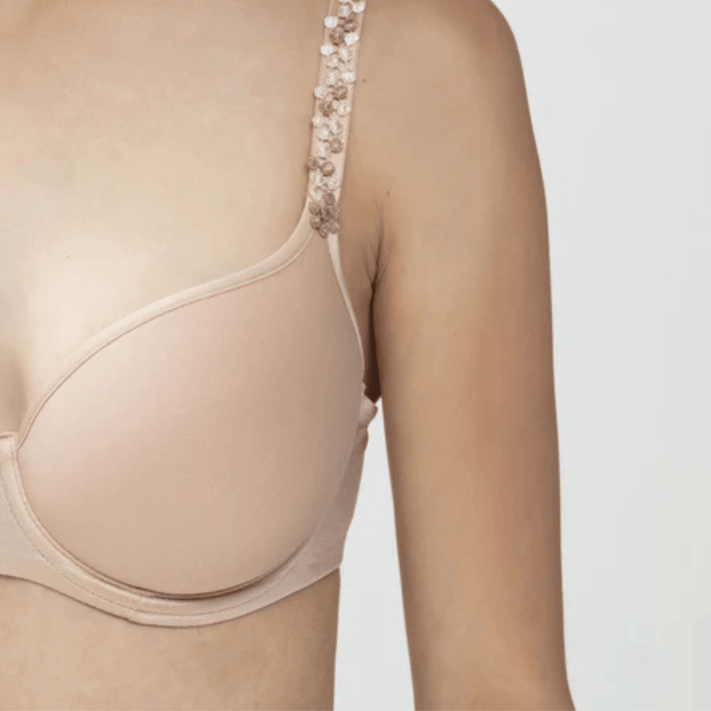 Mey Joan Cream Tan Modern Spacer Bra