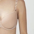 Mey Joan Cream Tan Modern Spacer Bra