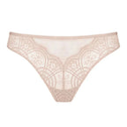 Mey Stunning Beige Lace Thong