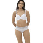 Mey Delightful White Spacer Bra Front