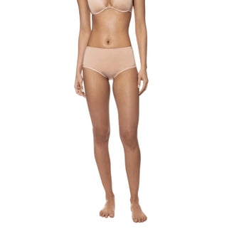 Mey Illusion Cream Tan High Waist Briefs Front 