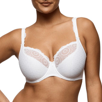 PrimaDonna Osino White Balcony Seam Bra  Front