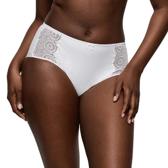 PrimaDonna Osino White Full Briefs Front