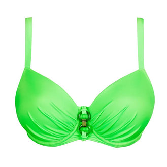 PrimaDonna Pilon Neon Lime Balcony Bikini Top