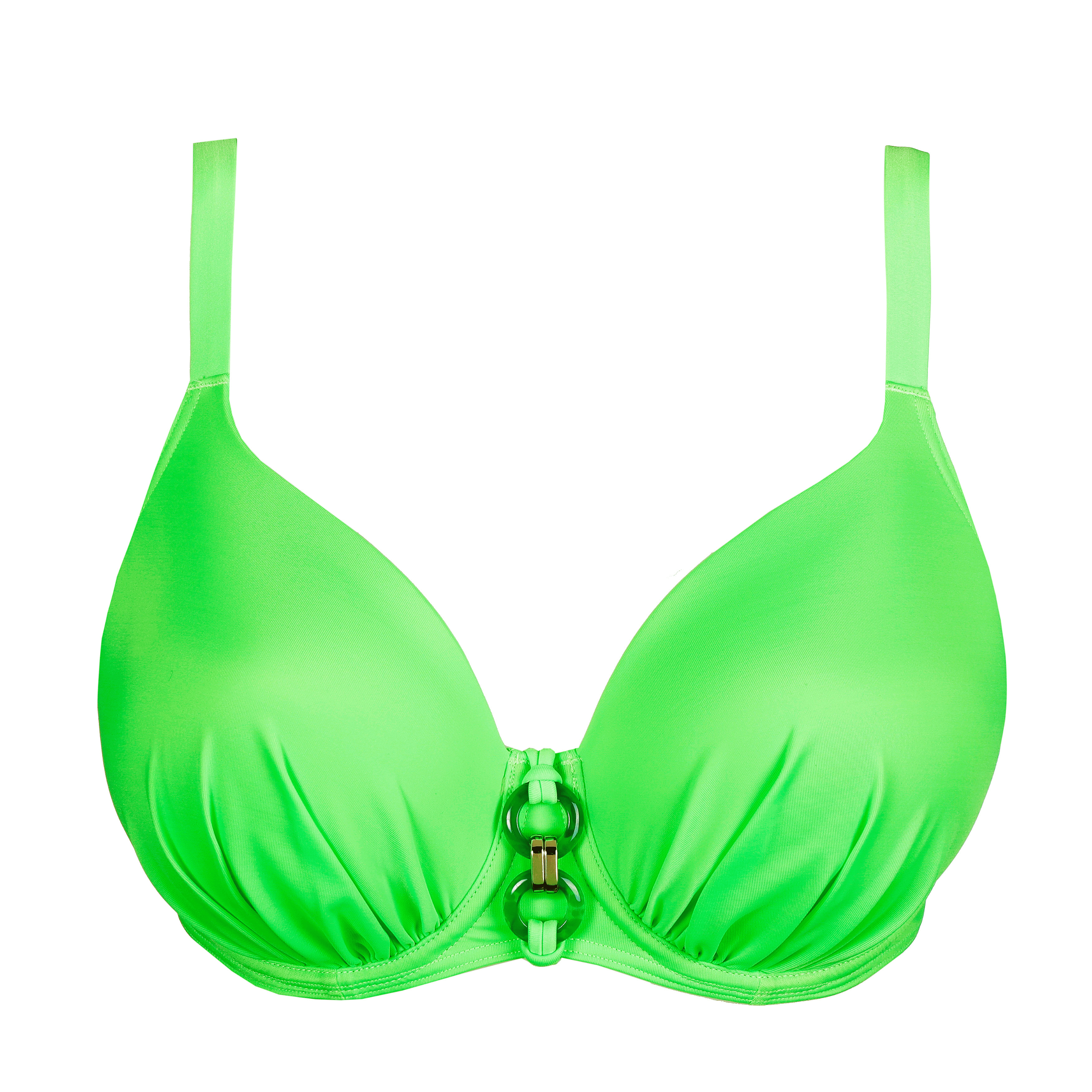 PrimaDonna Pilon Neon Lime Padded Bikini Top