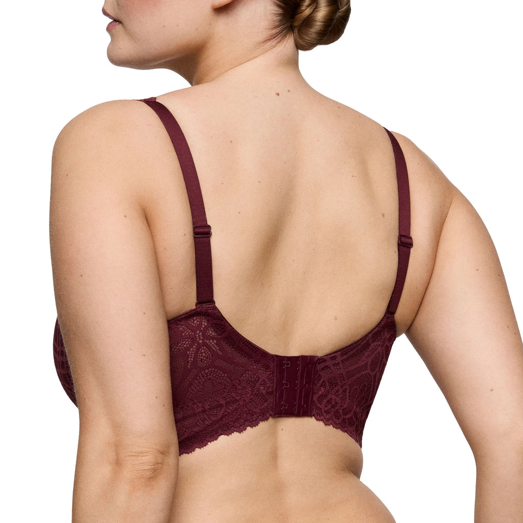 PrimaDonna Salerno  Evening Red Bralette Back