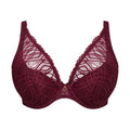 PrimaDonna Salerno Evening Red Half Padded Plunge Bra