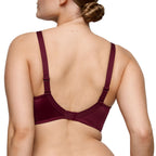 PrimaDonna Salerno Evening Red Half Padded Plunge Bra Back