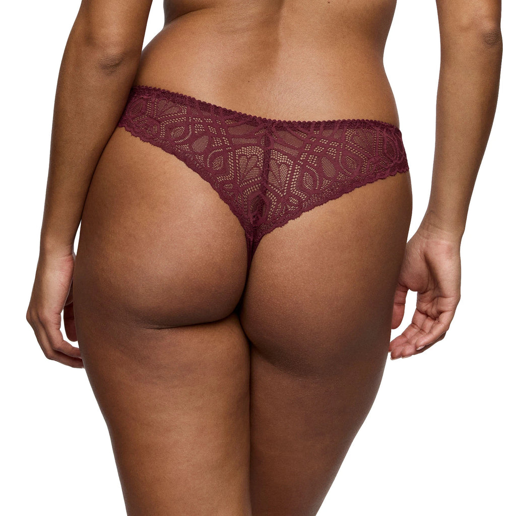 PrimaDonna Salerno Evening Red Thong Back